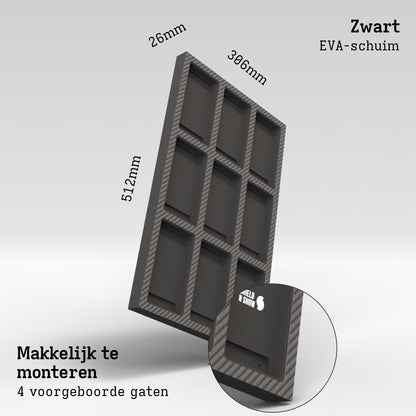 Display Wall for 3x3 Magnetic Booster Holder Product Gallery Image 3 (nl)