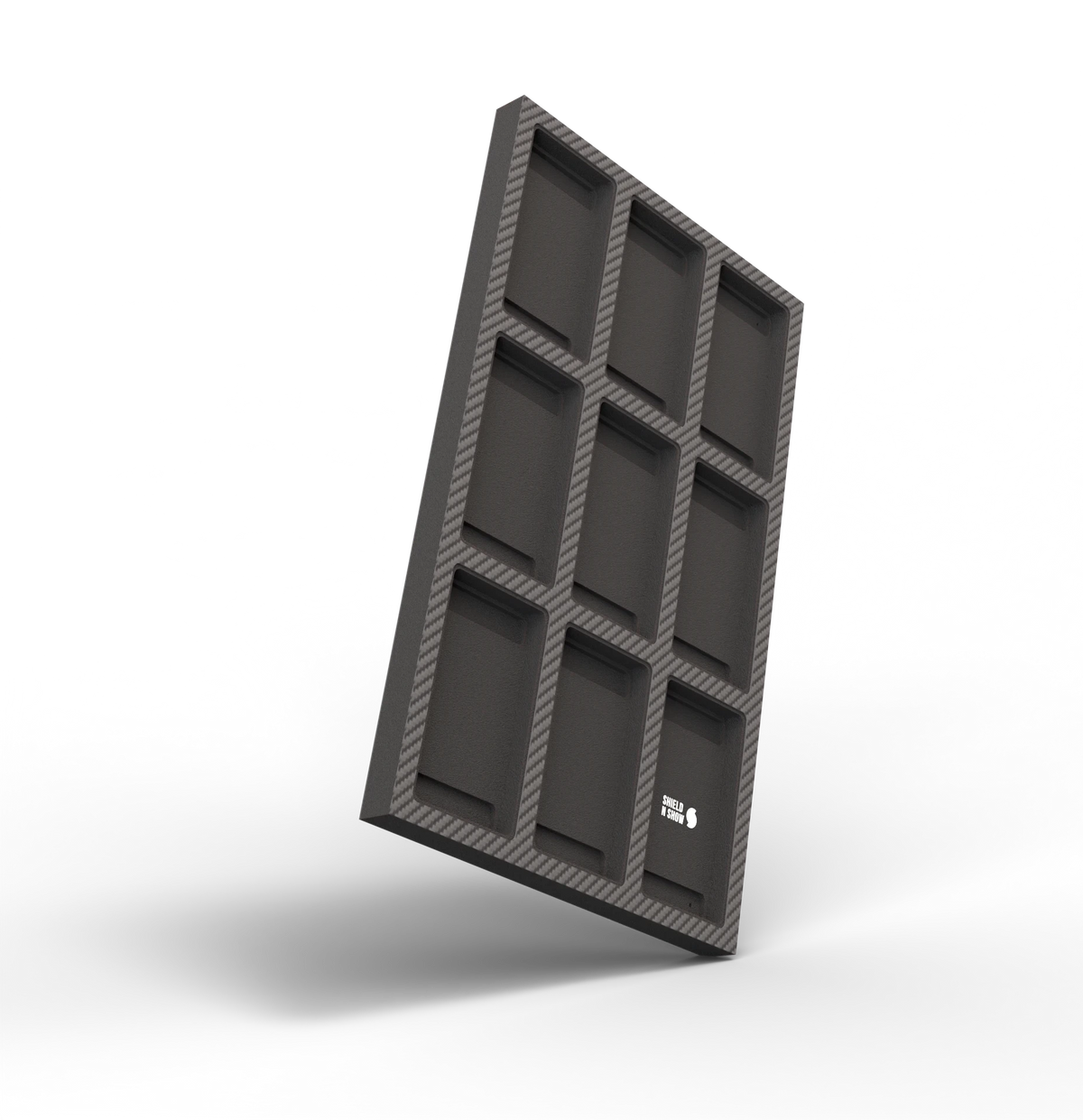 Display Wall for 3x3 Magnetic Booster Holder Specs Image
