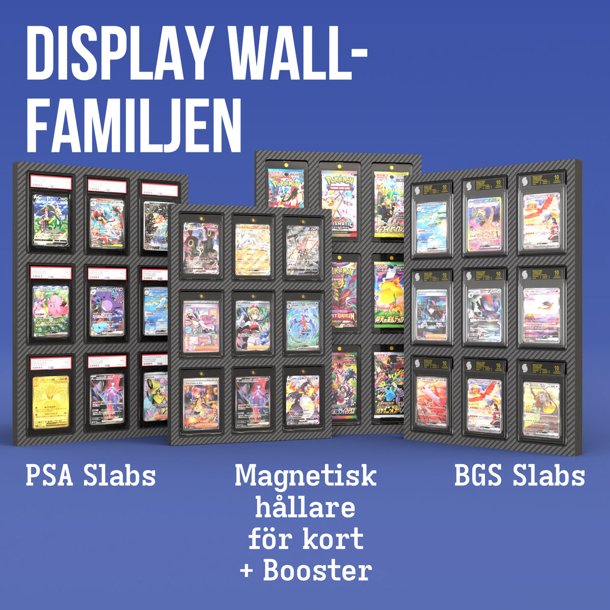 Display Wall for 3x3 Magnetic Booster Holder Product Gallery Image 4 (sv)