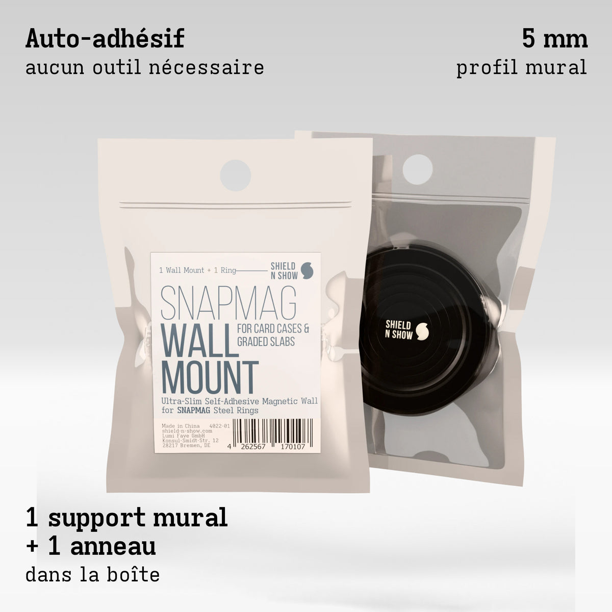 Snapmag Wall Mount Product Gallery Image 3 (fr)