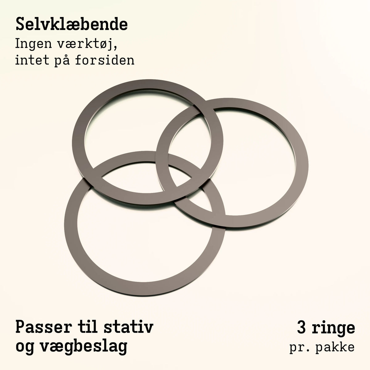 Snapmag Steel Rings Product Gallery Image 2 (da)