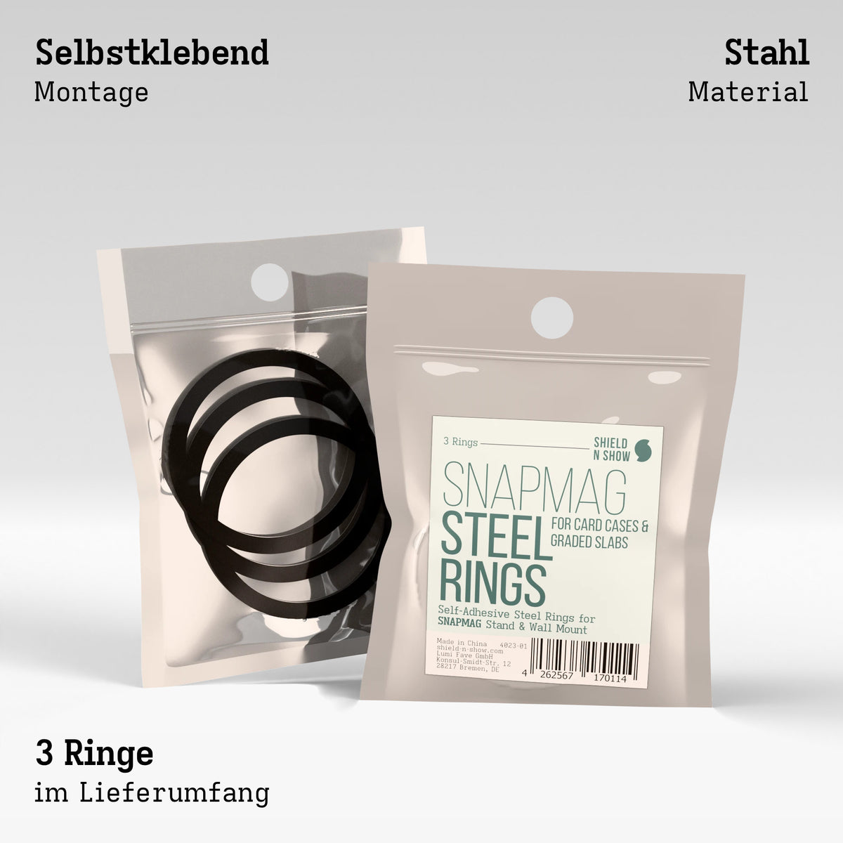 Snapmag Steel Rings Product Gallery Image 3 (de)