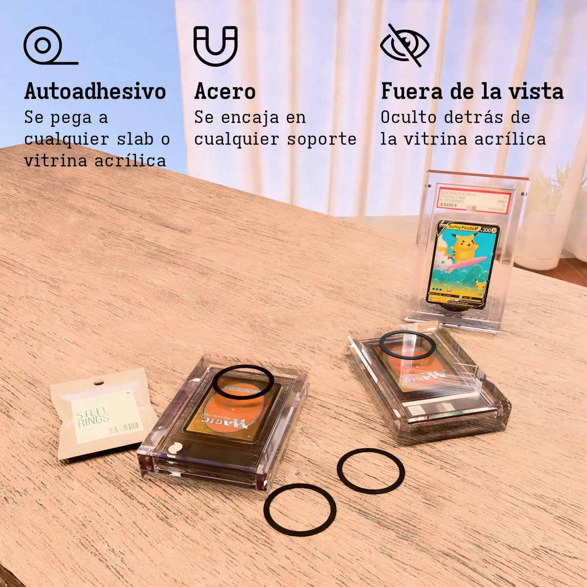 Snapmag Steel Rings Product Gallery Image 1 (es)
