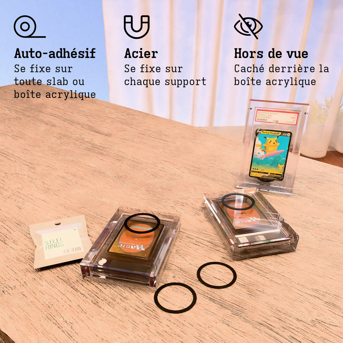 Snapmag Steel Rings Product Gallery Image 1 (fr)