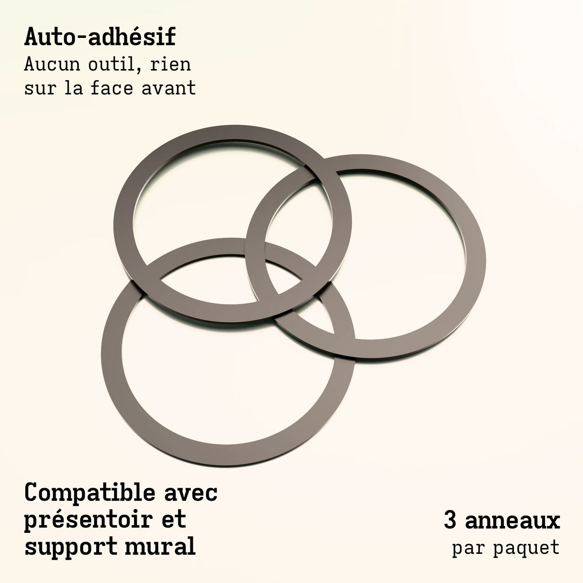 Snapmag Steel Rings Product Gallery Image 2 (fr)