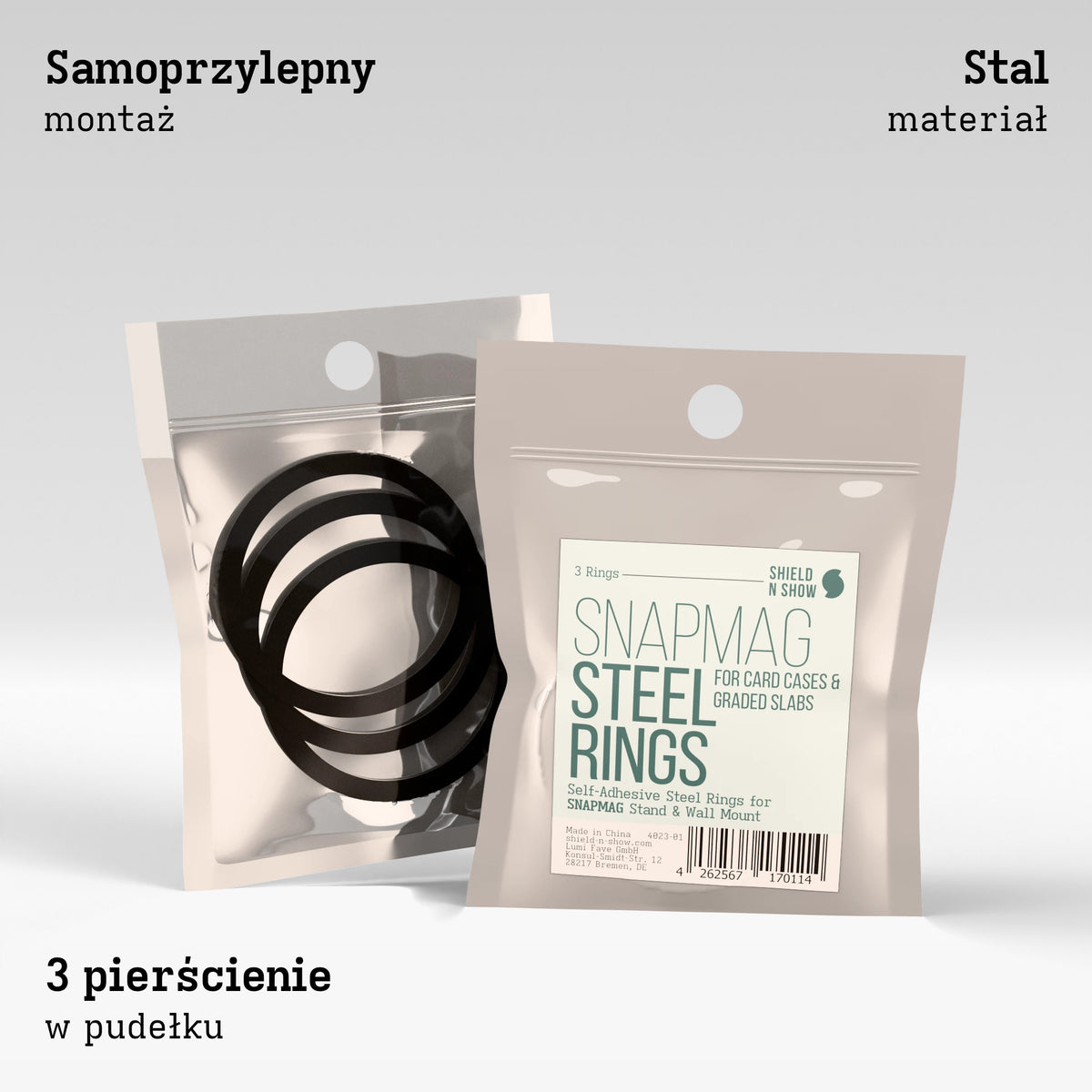 Snapmag Steel Rings Product Gallery Image 3 (pl)