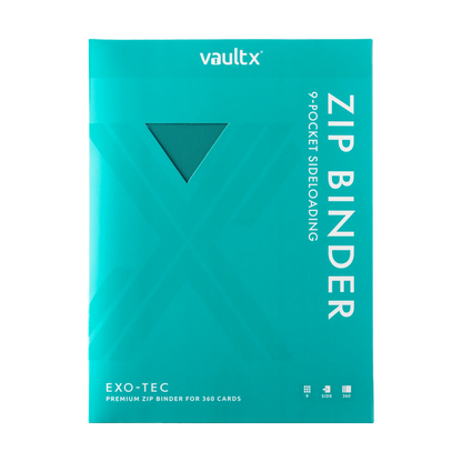 9-Pocket Exo-Tec® Zip Binder Product Gallery Image 1 [9309-ocean-blue]