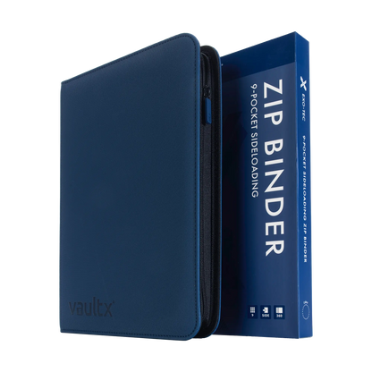 9-Pocket Exo-Tec® Zip Binder Product Gallery Image 1 [9309-royal-blue]