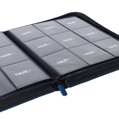 9-Pocket Exo-Tec® Zip Binder Product Gallery Image 10 [9309-royal-blue]