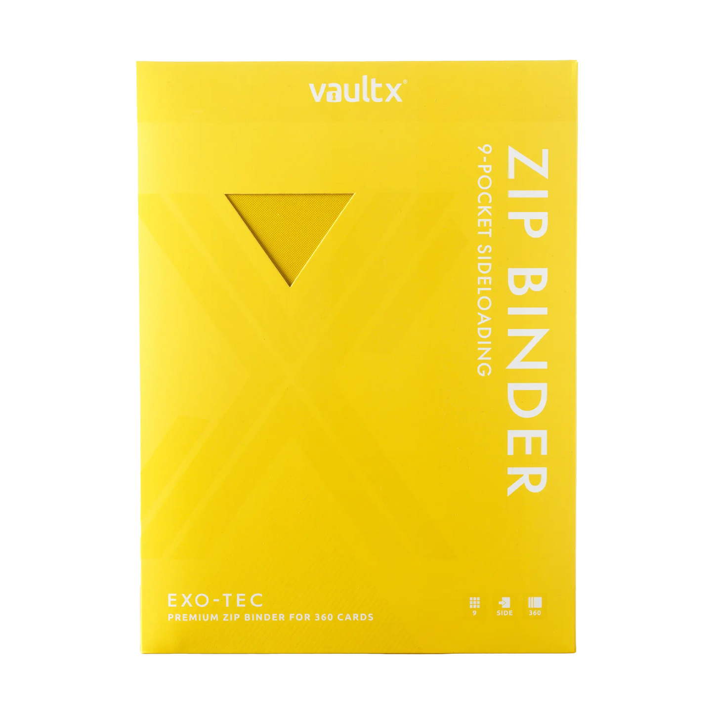 9-Pocket Exo-Tec® Zip Binder Product Gallery Image 10 [9309-sunrise-yellow]