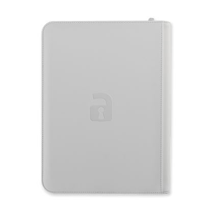 9-Pocket Exo-Tec® Zip Binder Product Gallery Image 10 [9309-white-edition]