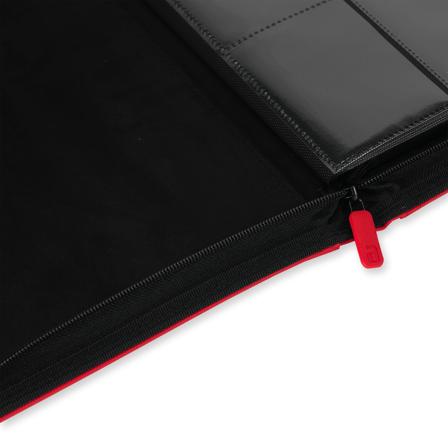 9-Pocket Exo-Tec® Zip Binder Product Gallery Image 11 [9309-fire-red]