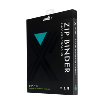 9-Pocket Exo-Tec® Zip Binder Product Gallery Image 11 [9309-ocean-blue]