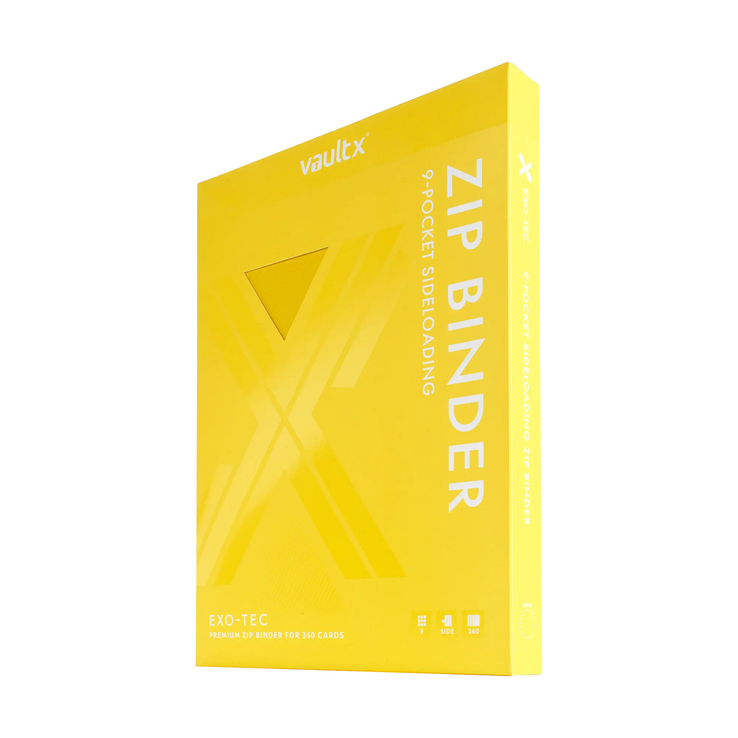 9-Pocket Exo-Tec® Zip Binder Product Gallery Image 11 [9309-sunrise-yellow]