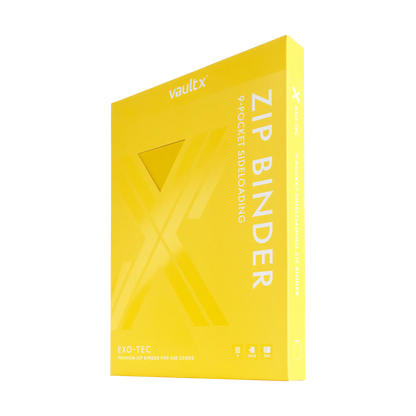 9-Pocket Exo-Tec® Zip Binder Product Gallery Image 11 [9309-sunrise-yellow]