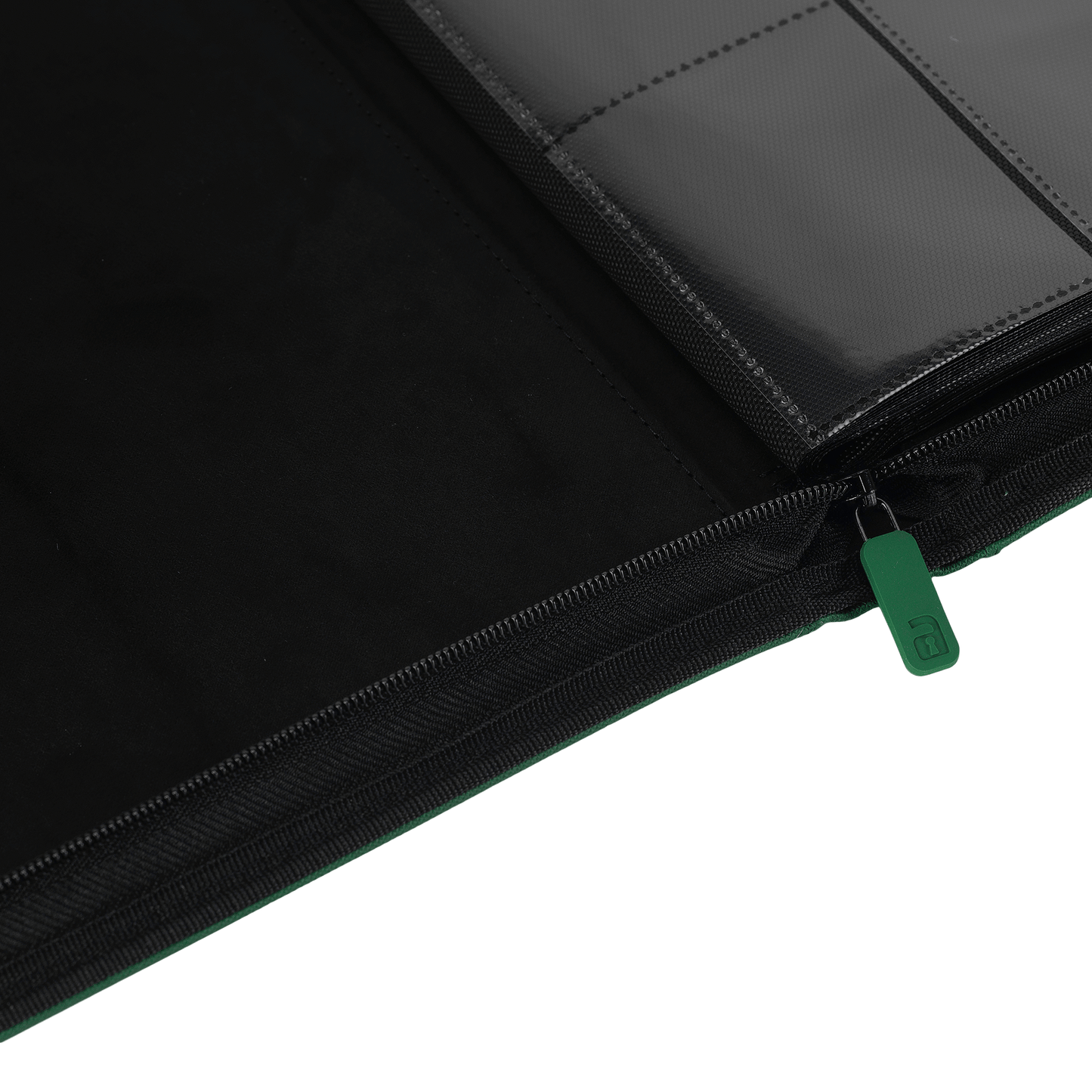 9-Pocket Exo-Tec® Zip Binder Product Gallery Image 12 [9309-forest-green]