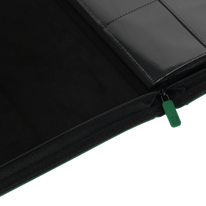 9-Pocket Exo-Tec® Zip Binder Product Gallery Image 12 [9309-forest-green]