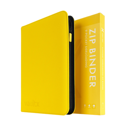 9-Pocket Exo-Tec® Zip Binder Product Gallery Image 13 [9309-sunrise-yellow]