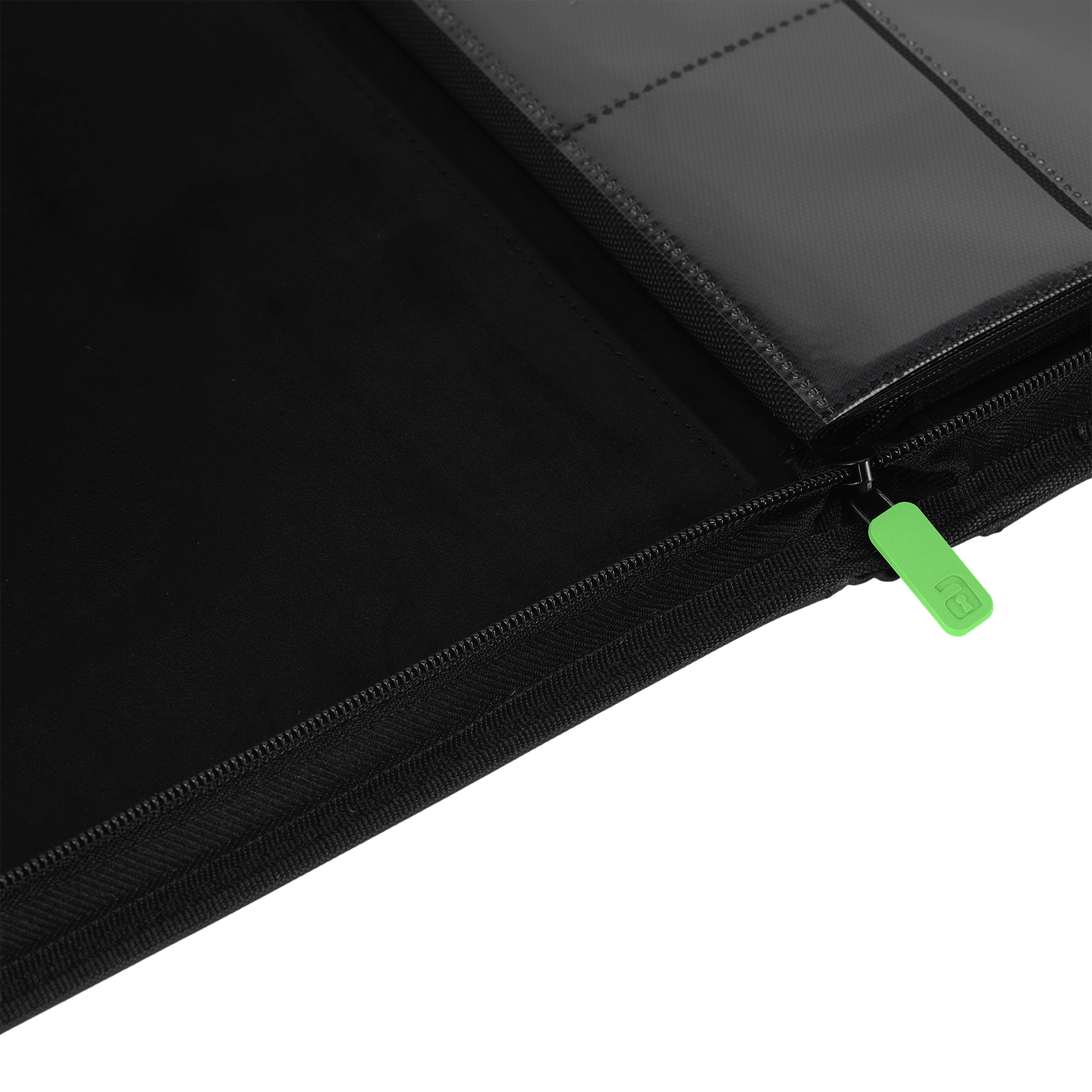 9-Pocket Exo-Tec® Zip Binder Product Gallery Image 2 [9309-signature-black]