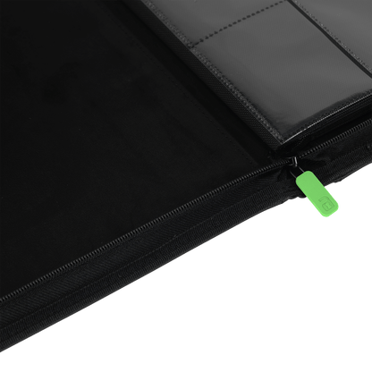 9-Pocket Exo-Tec® Zip Binder Product Gallery Image 2 [9309-signature-black]