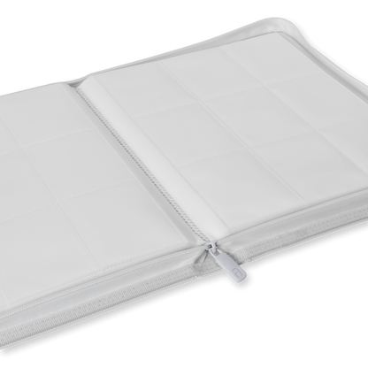 9-Pocket Exo-Tec® Zip Binder Product Gallery Image 3 [9309-white-edition]