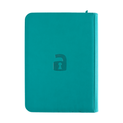 9-Pocket Exo-Tec® Zip Binder Product Gallery Image 4 [9309-ocean-blue]