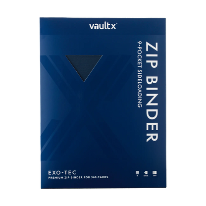 9-Pocket Exo-Tec® Zip Binder Product Gallery Image 4 [9309-royal-blue]