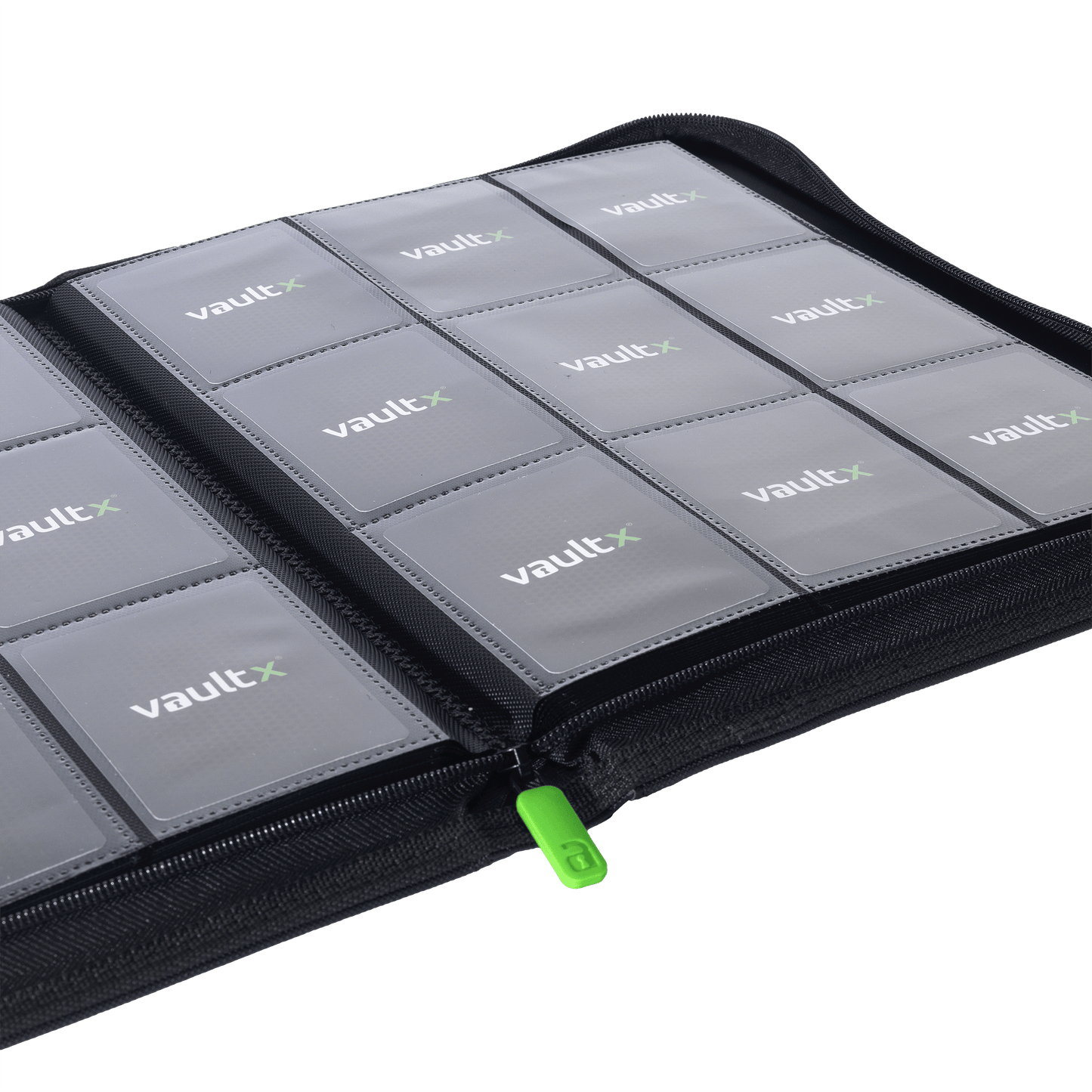 9-Pocket Exo-Tec® Zip Binder Product Gallery Image 4 [9309-signature-black]