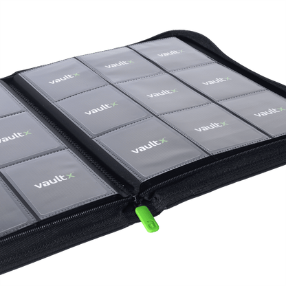 9-Pocket Exo-Tec® Zip Binder Product Gallery Image 4 [9309-signature-black]