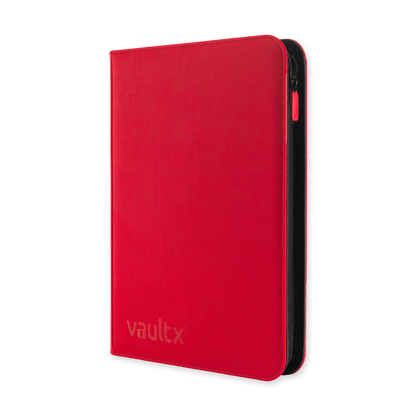 9-Pocket Exo-Tec® Zip Binder Product Gallery Image 6 [9309-fire-red]