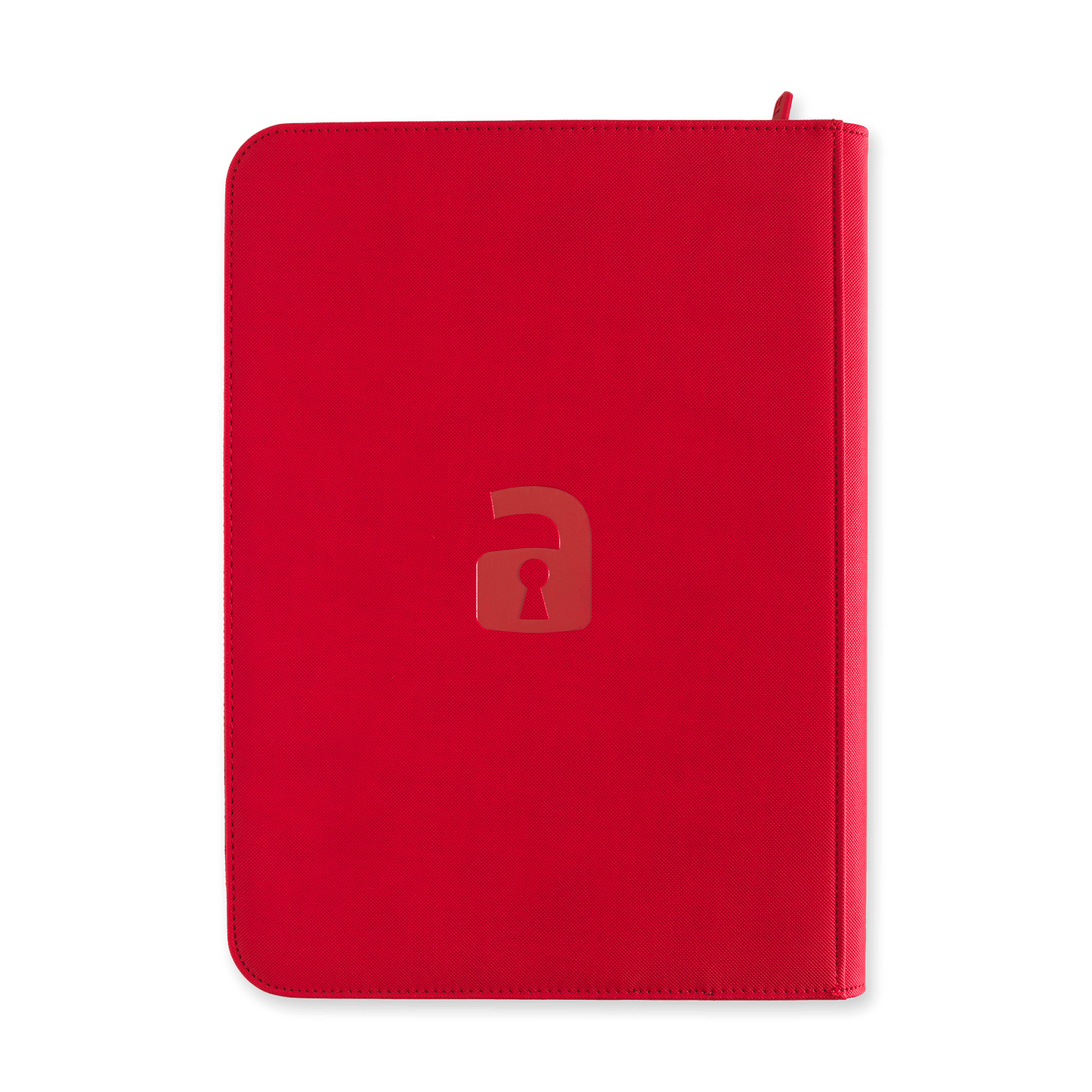 9-Pocket Exo-Tec® Zip Binder Product Gallery Image 7 [9309-fire-red]