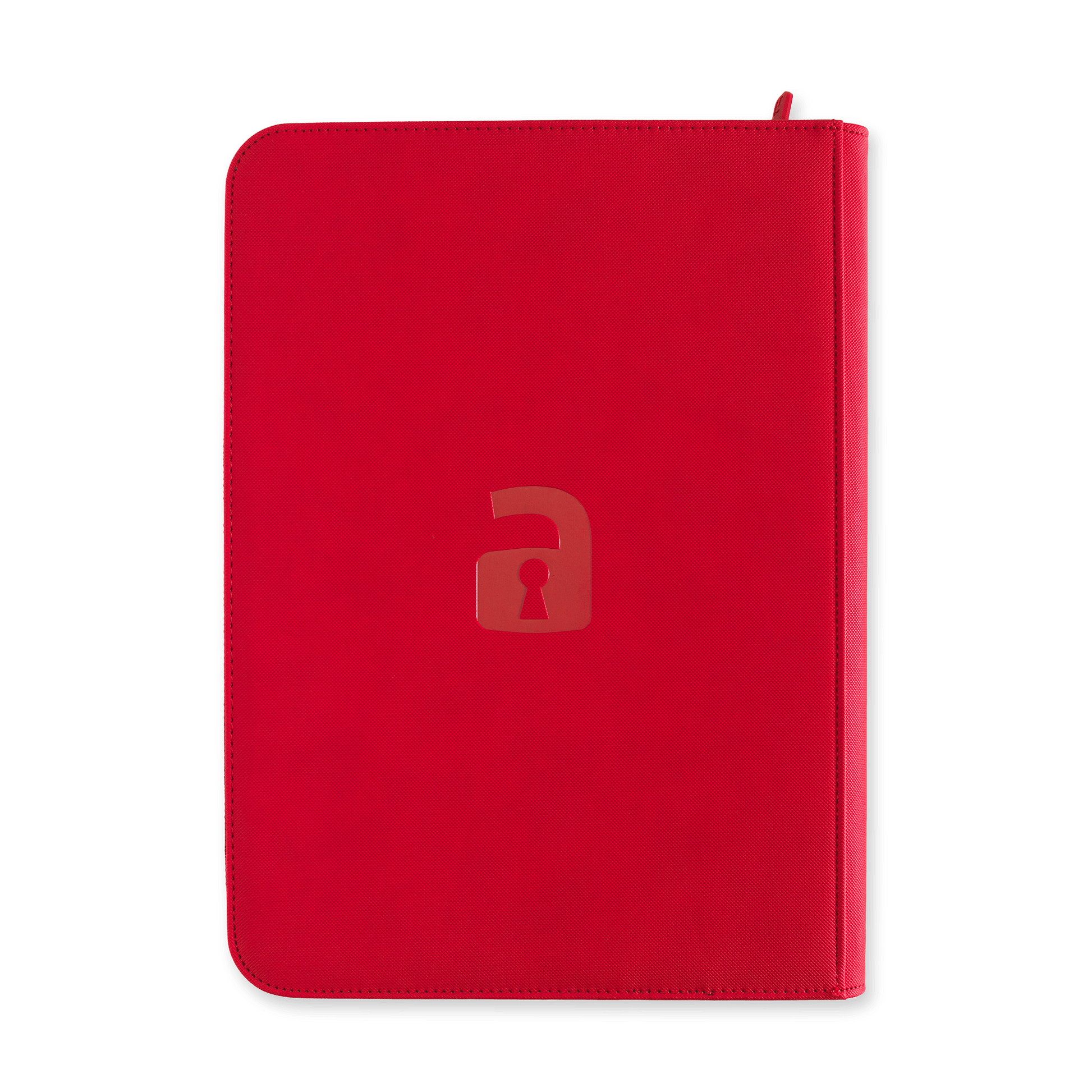 9-Pocket Exo-Tec® Zip Binder Product Gallery Image 7 [9309-fire-red]