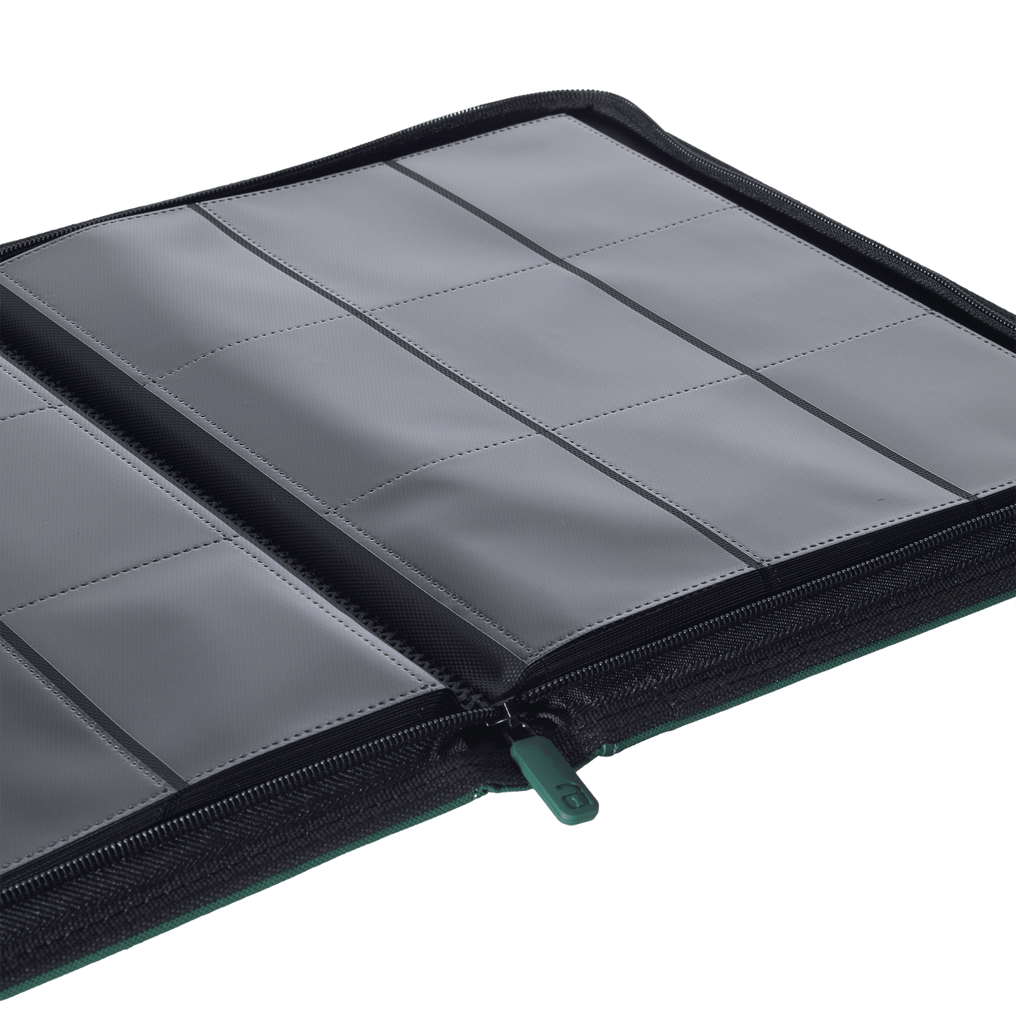 9-Pocket Exo-Tec® Zip Binder Product Gallery Image 9 [9309-forest-green]