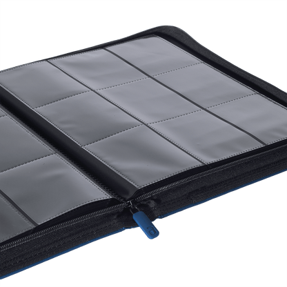 9-Pocket Exo-Tec® Zip Binder Product Gallery Image 9 [9309-royal-blue]