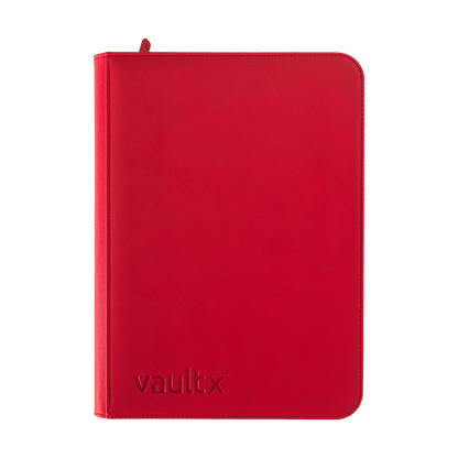 9-Pocket Exo-Tec® Zip Binder Product Variant Image [9309-fire-red]
