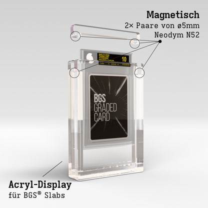 BGS Graded Card Display Case Product Gallery Image 6 (de)