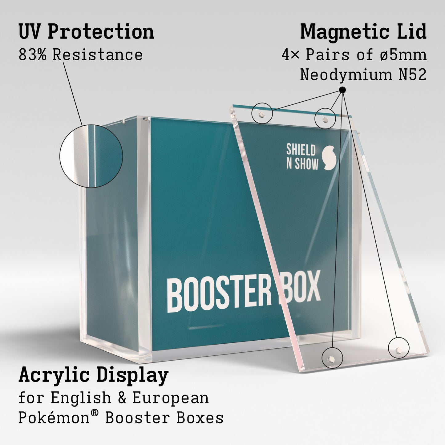 Booster Box Display Case Product Gallery Image 2 (en)
