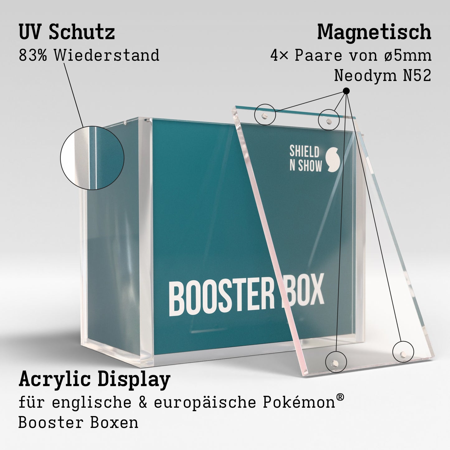 Booster Box Display Case Product Gallery Image 6 (de)