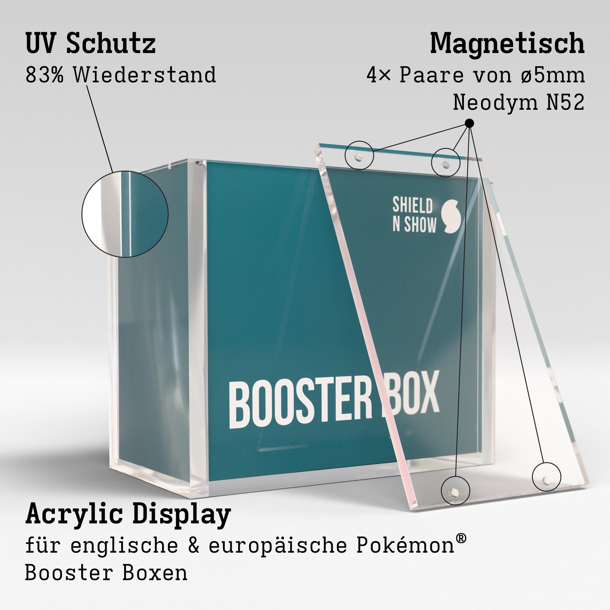 Booster Box Display Case Product Gallery Image 6 (de)