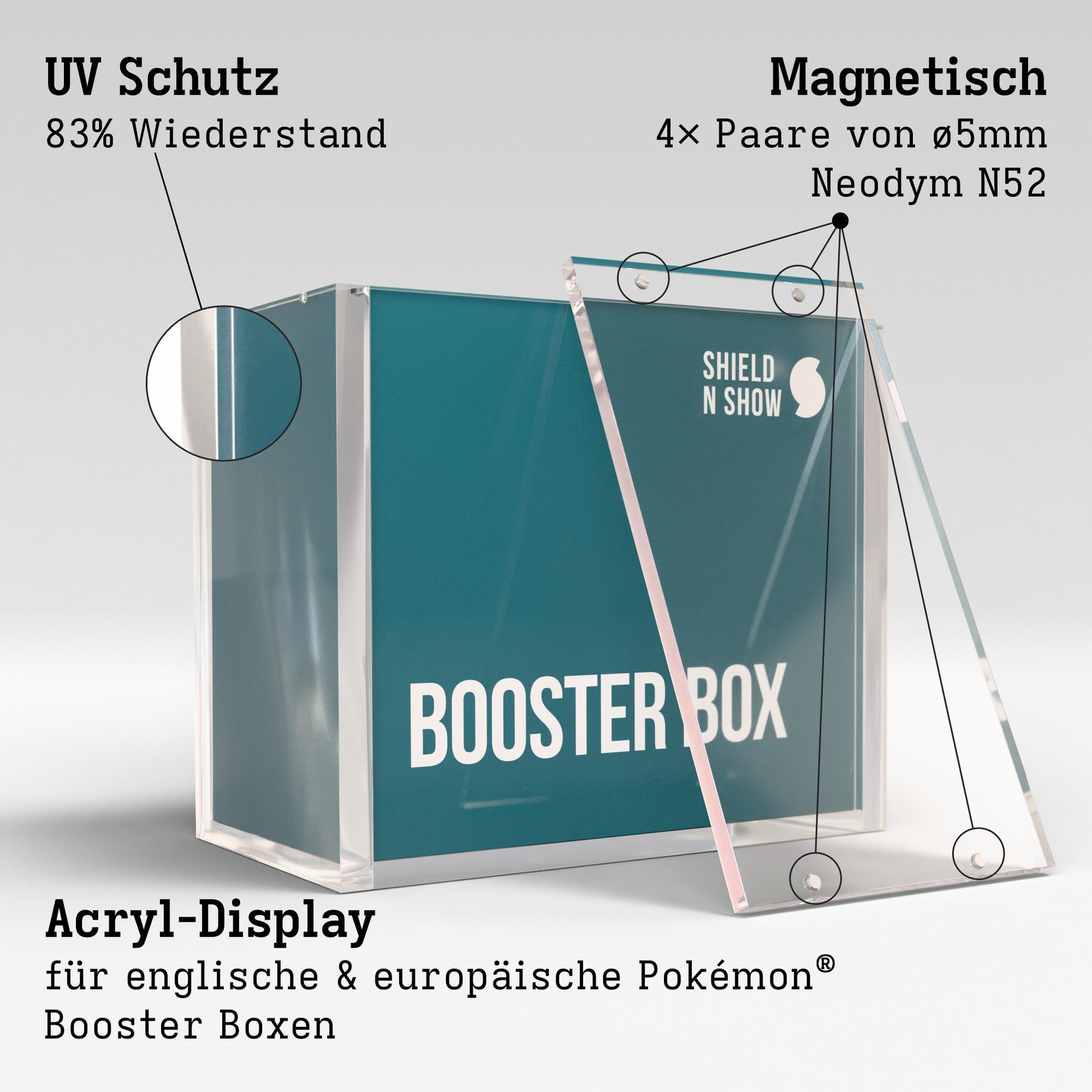 Booster Box Display Case Product Gallery Image 7 (de)