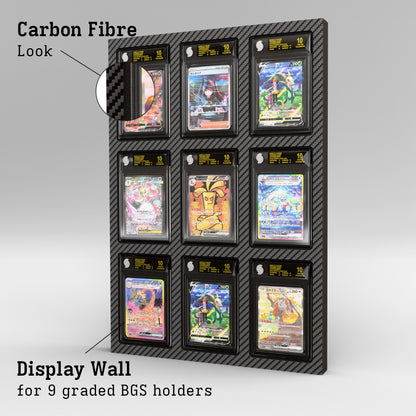 Display Wall for 3x3 BGS Graded Card Slabs Product Gallery Image 2 (de)