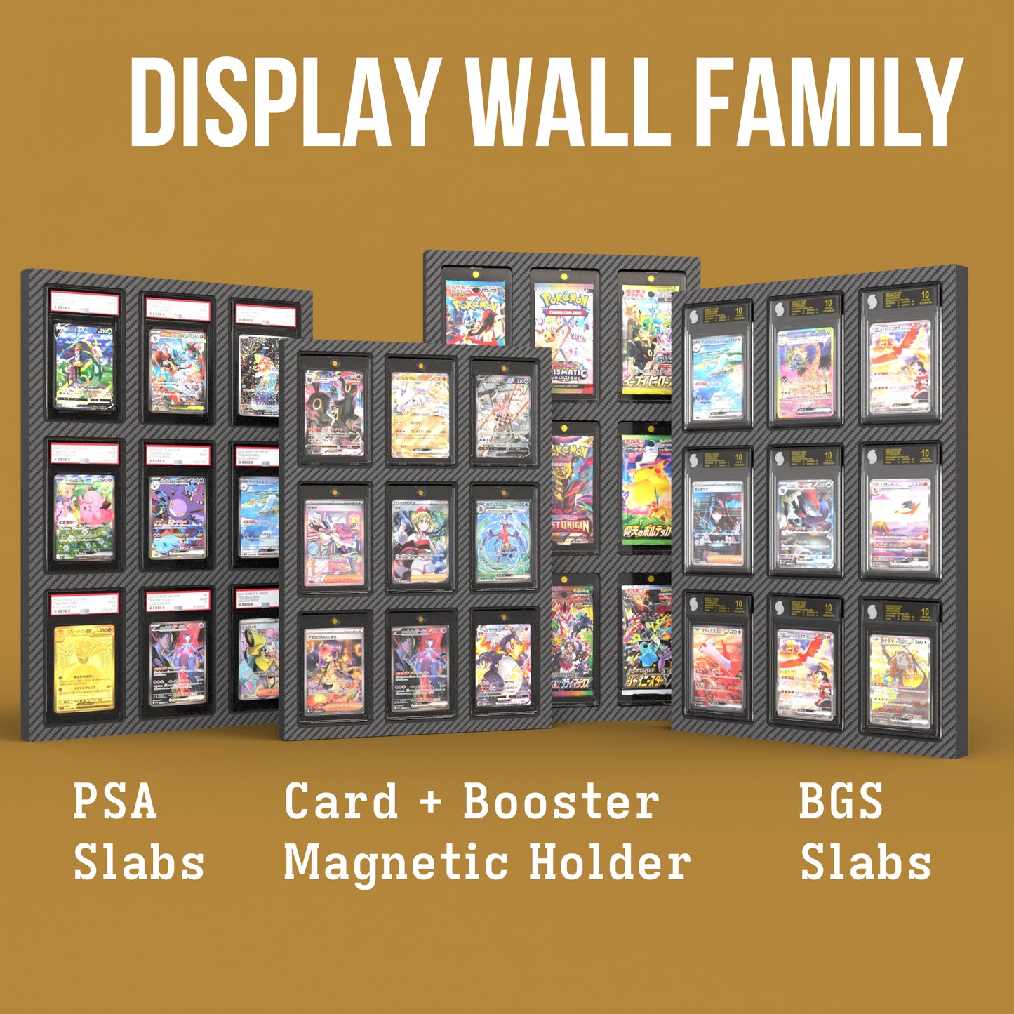 Display Wall for 3x3 BGS Graded Card Slabs Product Gallery Image 8 (en)