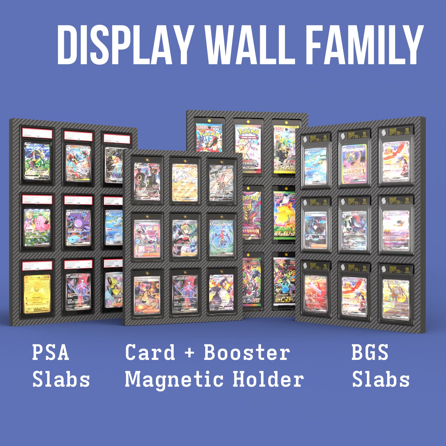 Display Wall for 3x3 Magnetic Booster Holder Product Gallery Image 3 (en)