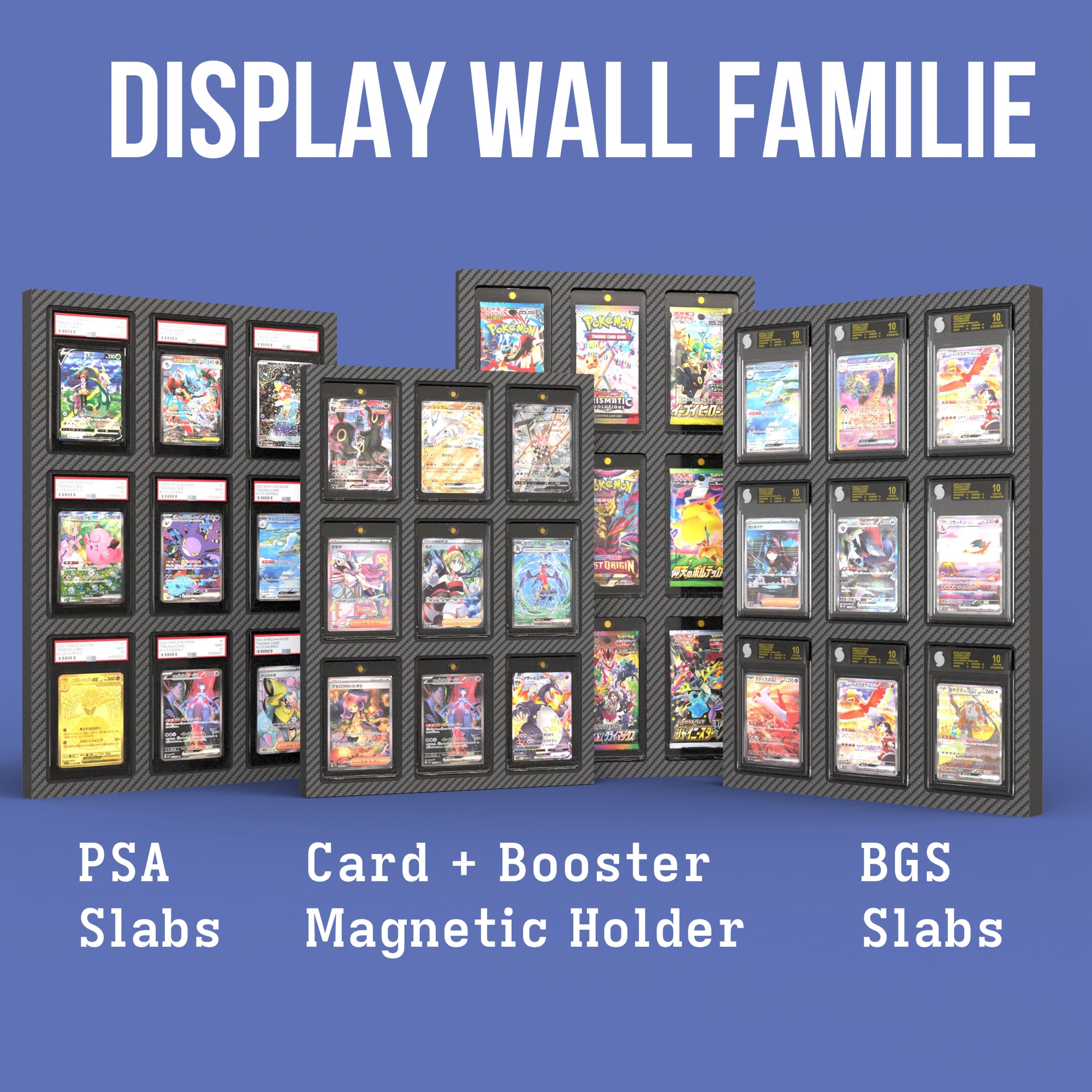 Display Wall for 3x3 Magnetic Booster Holder Product Gallery Image 8 (de)