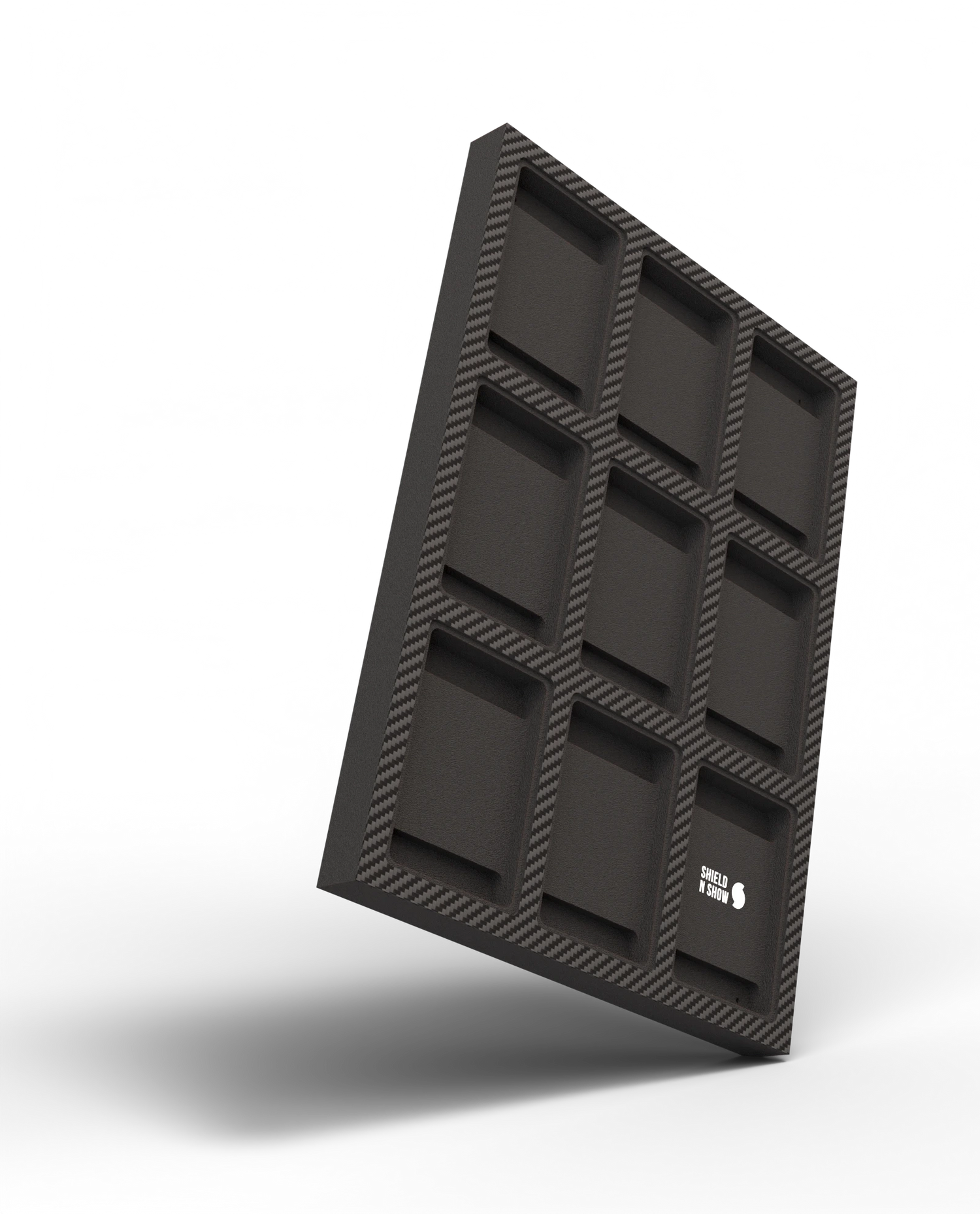 Display Wall for 3x3 Magnetic Card Holder Specs Image