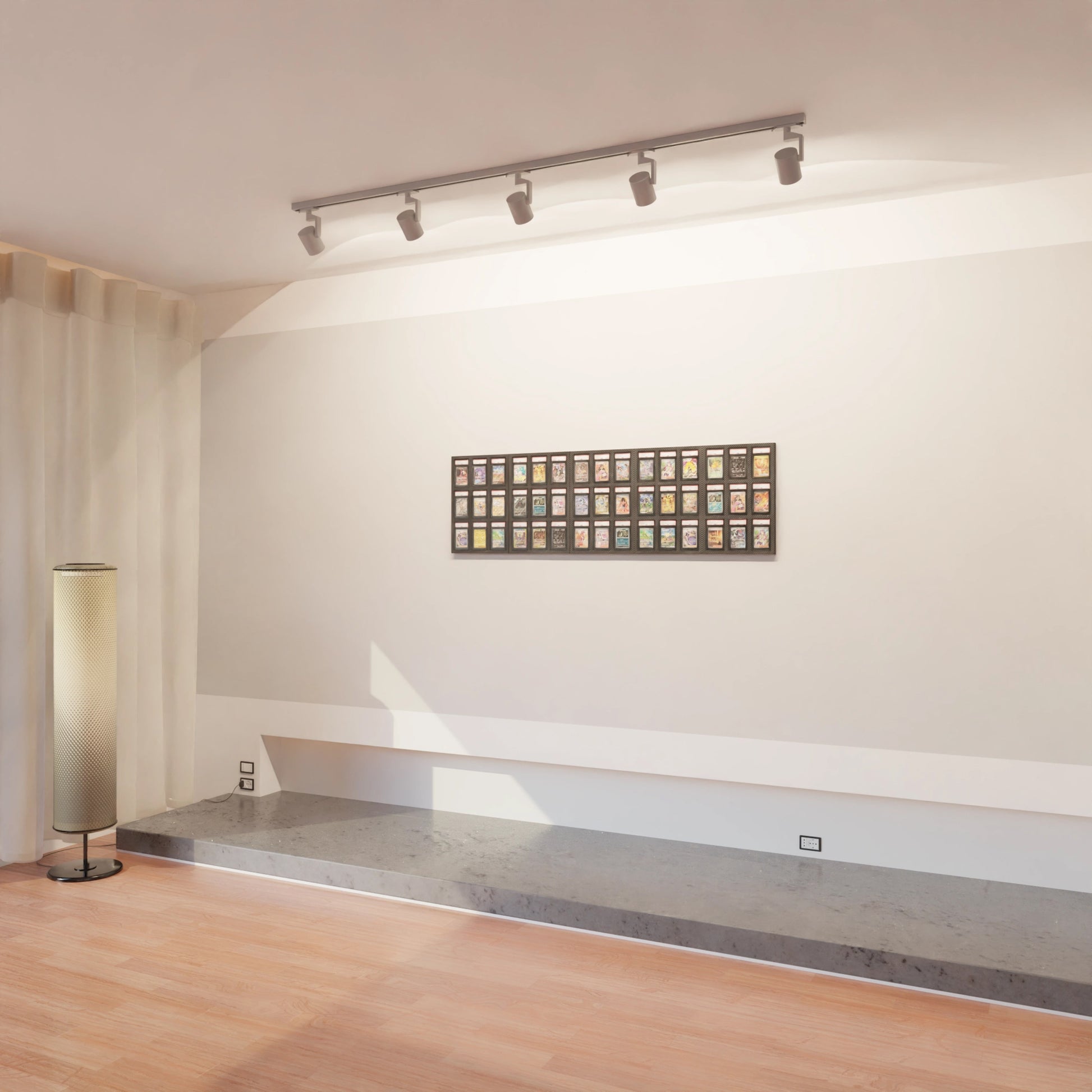 Display Wall for 3x3 PSA Graded Card Slabs Product Gallery Image 1 (en)