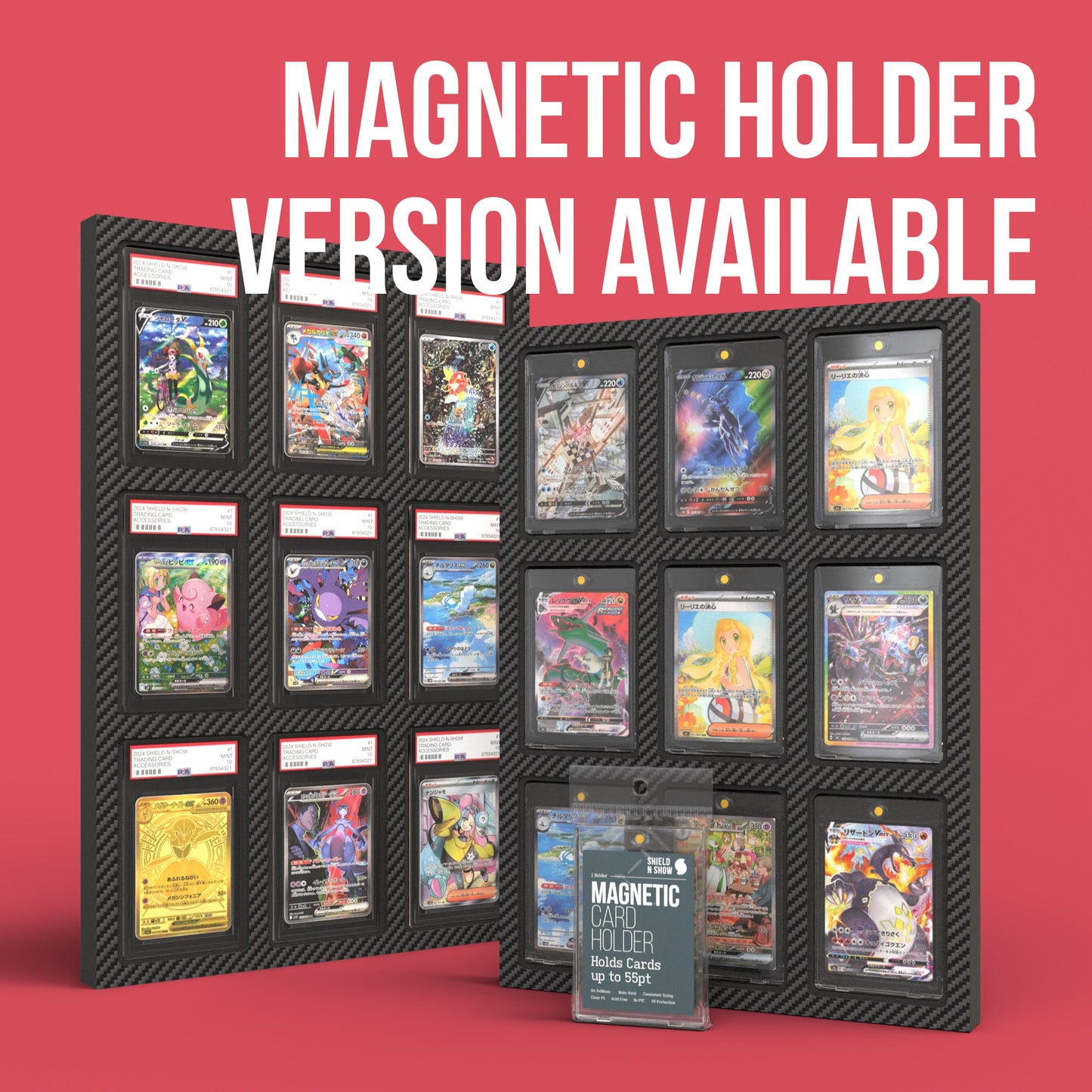 Display Wall for 3x3 PSA Graded Card Slabs Product Gallery Image 5
