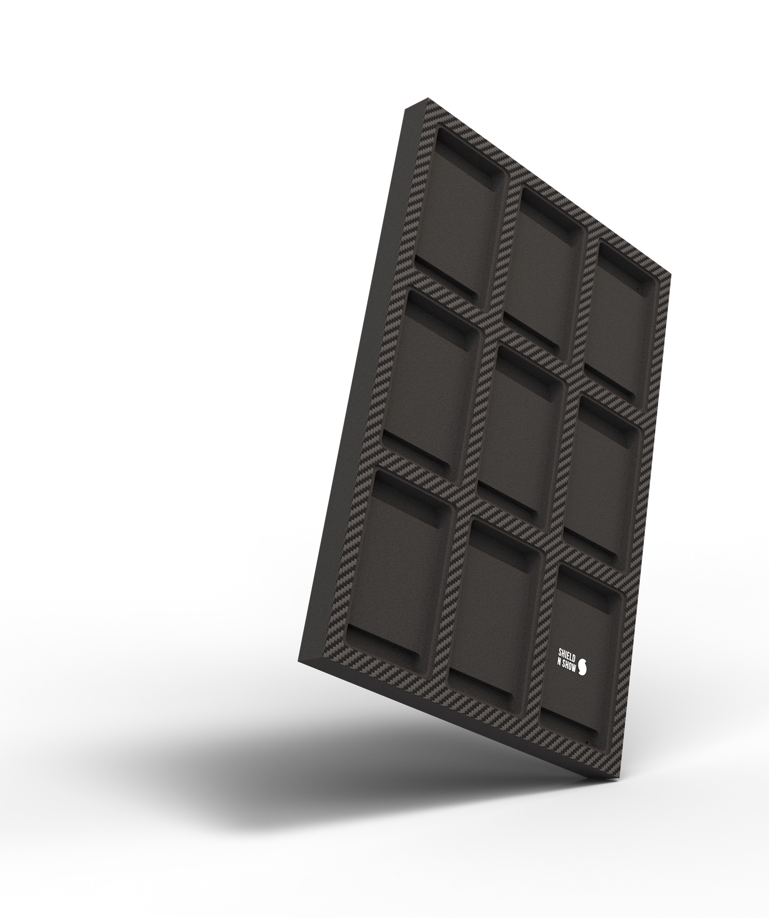 Display Wall for 3x3 PSA Graded Card Slabs Specs Image