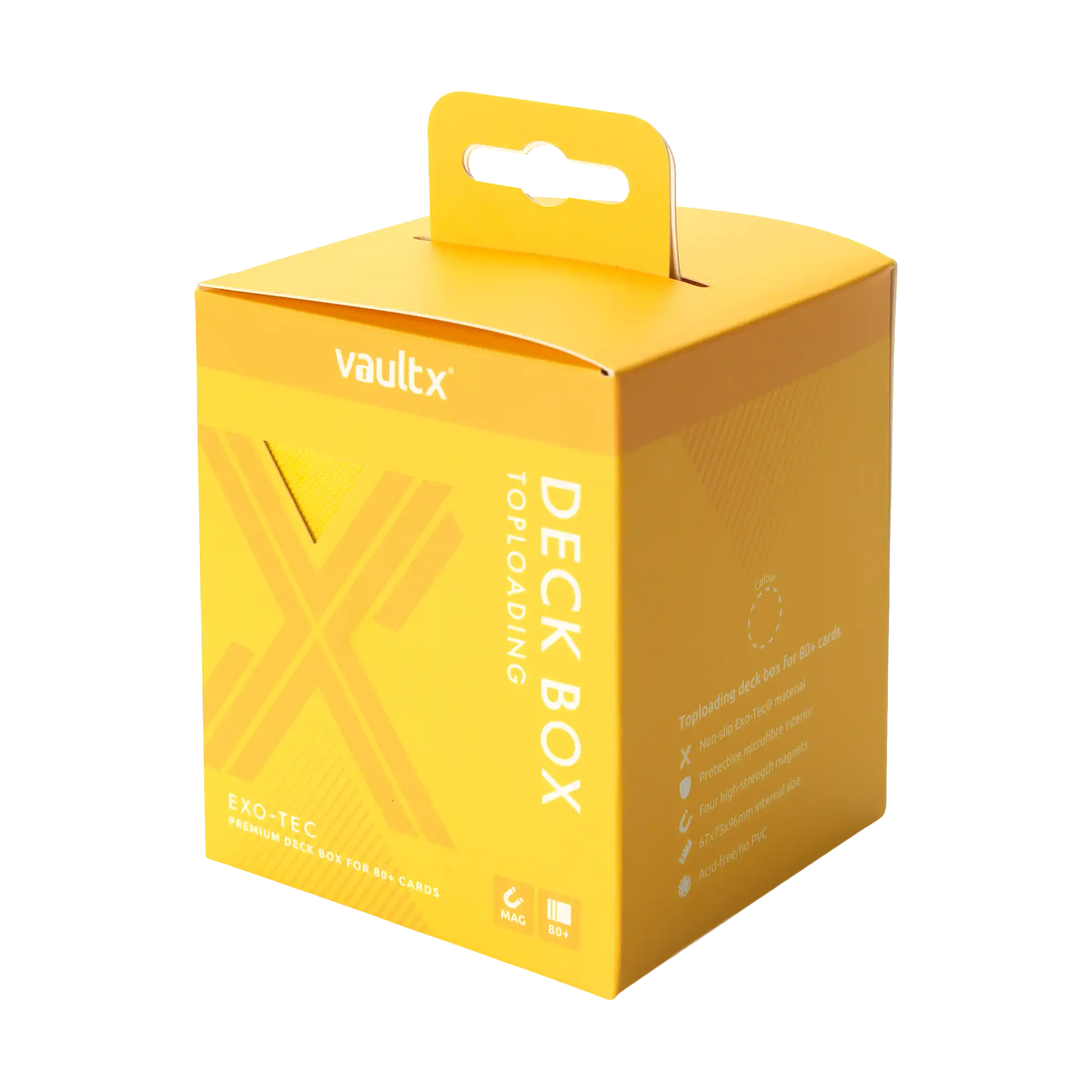 Exo-Tec® Toploading Deck Box 80+  Product Gallery Image 1 [9308-sunrise-yellow]