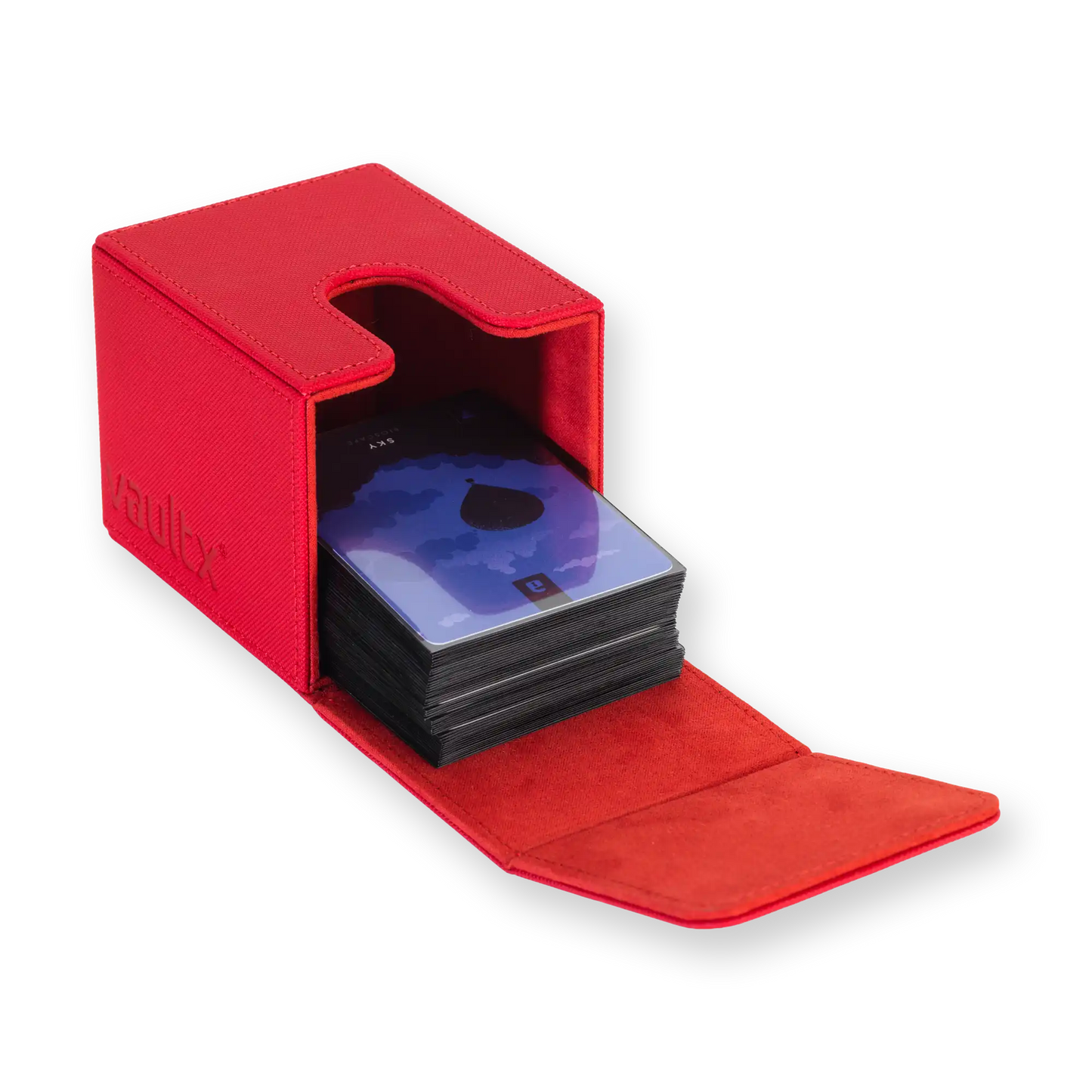 Exo-Tec® Toploading Deck Box 80+  Product Gallery Image 3 [9308-fire-red]